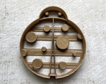 Ladybug cookie cutter. Animal cookie cutter. Insect cookie cutter. Nature cookie cutter.