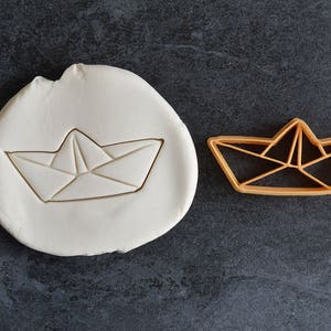 Paper Boat Origami Cookie Cutter