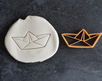 Paper Boat Origami Cookie Cutter