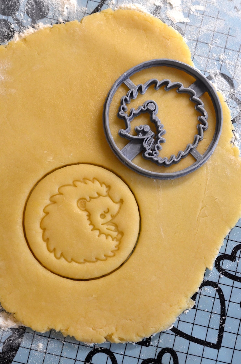 Hedgehog Cookie Cutter Animal Cookie Cutter Forest Animal Etsy
