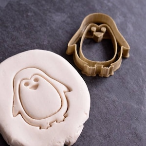 Penguin cookie cutter - Winter cookie cutter - Christmas cookie cutter - Cookie cutter - Pastry - Cookies - Christmas