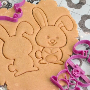 Bunny cookie cutter - Cute rabbit cookie cutter - Easter cookie cutter - Rabbit cookie cutter - Bunny cookie cutter