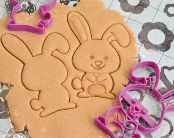 Bunny cookie cutter - Cute rabbit cookie cutter - Easter cookie cutter - Rabbit cookie cutter - Bunny cookie cutter