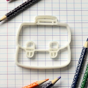 Emporte-pièce Cartable - Emporte-pièce école. Emporte-pièce maitresse