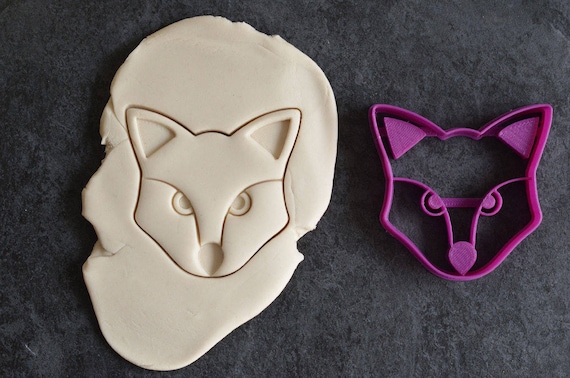 Emporte-pièce Renard. Moule pour biscuit renard. Emporte-pièce renard pour biscuit maison