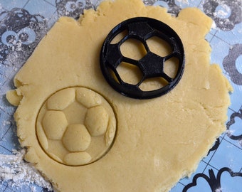 Emporte-pièce Ballon de Football - Emporte-pièce Foot - Emporte-pièce Football - Emporte-pièce sport - Biscuits Ballon -Soccer cookie cutter
