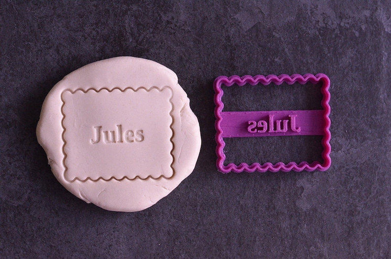 Custom Name Petitbeurre Cookie Cutter French Cookie Cutter Etsy