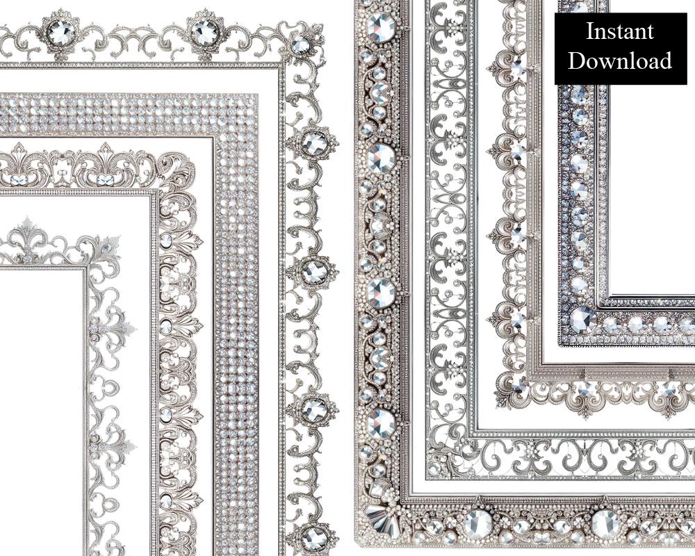 Silver Borders For Walls
