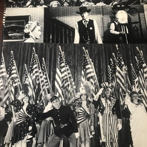 3 Movie Black & White Loobby Photographs  - Yankee Doodle,High Noon and Captain Blood