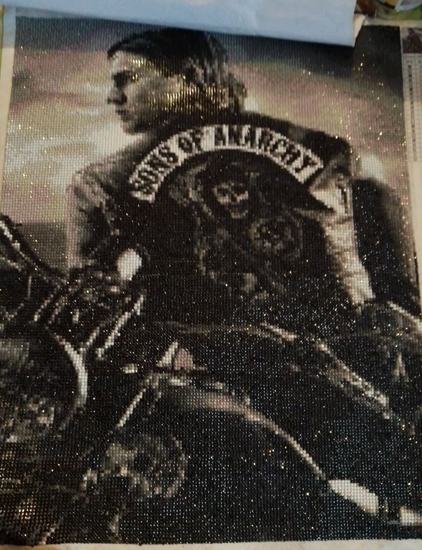 Broderie Diamant Son Of Anarchy