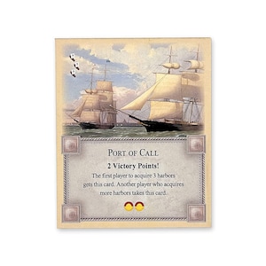 TTM Port of Call (Harbormaster)-gamekaart compatibel met Catan's Kolonisten van Catan 5e editie en Catan-uitbreidingen