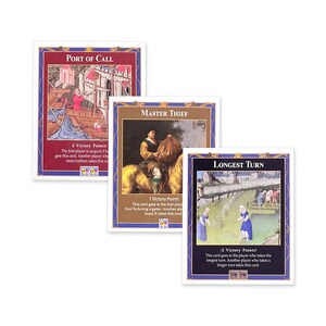 Vervangende bonuskaarten voor Longest Turn, Master Thief en Port of Call, compatibel met Catan's Kolonisten van Catan en Catan-uitbreidingen