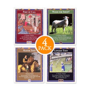 Vervangende bonuskaarten langste beurt, hout voor schapen, meest ontwikkeld en aanloophaven compatibel met Catan's Kolonisten van Catan en uitbreidingen