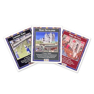 TTM Gift 3 Pack - Longest Turn, Most Developed, & Port of Call compatible with Catan's Settlers of Catan and Catan Expansions