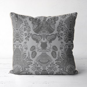 silver decorative pillows