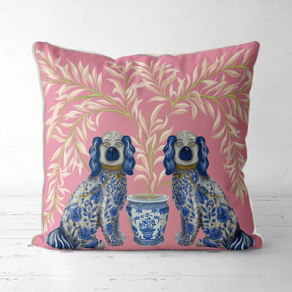 Dog Throw Pillows Etsy