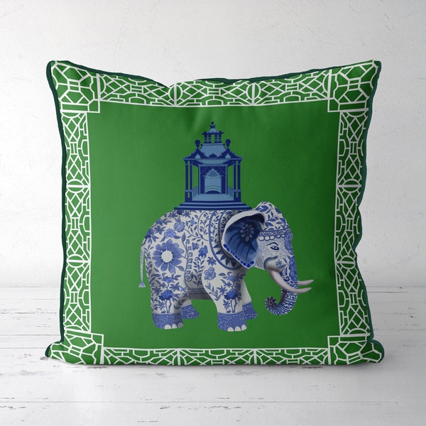 Elephant Cushion Etsy