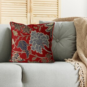 Coussin Décoratif En Forme De Cœur – 46 X 36 Cm – En Peluche Rouge – Remplissage Coton – Pour Canapé, Chambre, Cadeau Romantique
