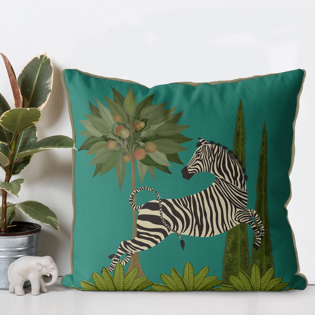 バッグ A VACATION PILLOW zebra ZEBRA STRIPE PILLOW | Set of 2 – Alice Lane Home Collection