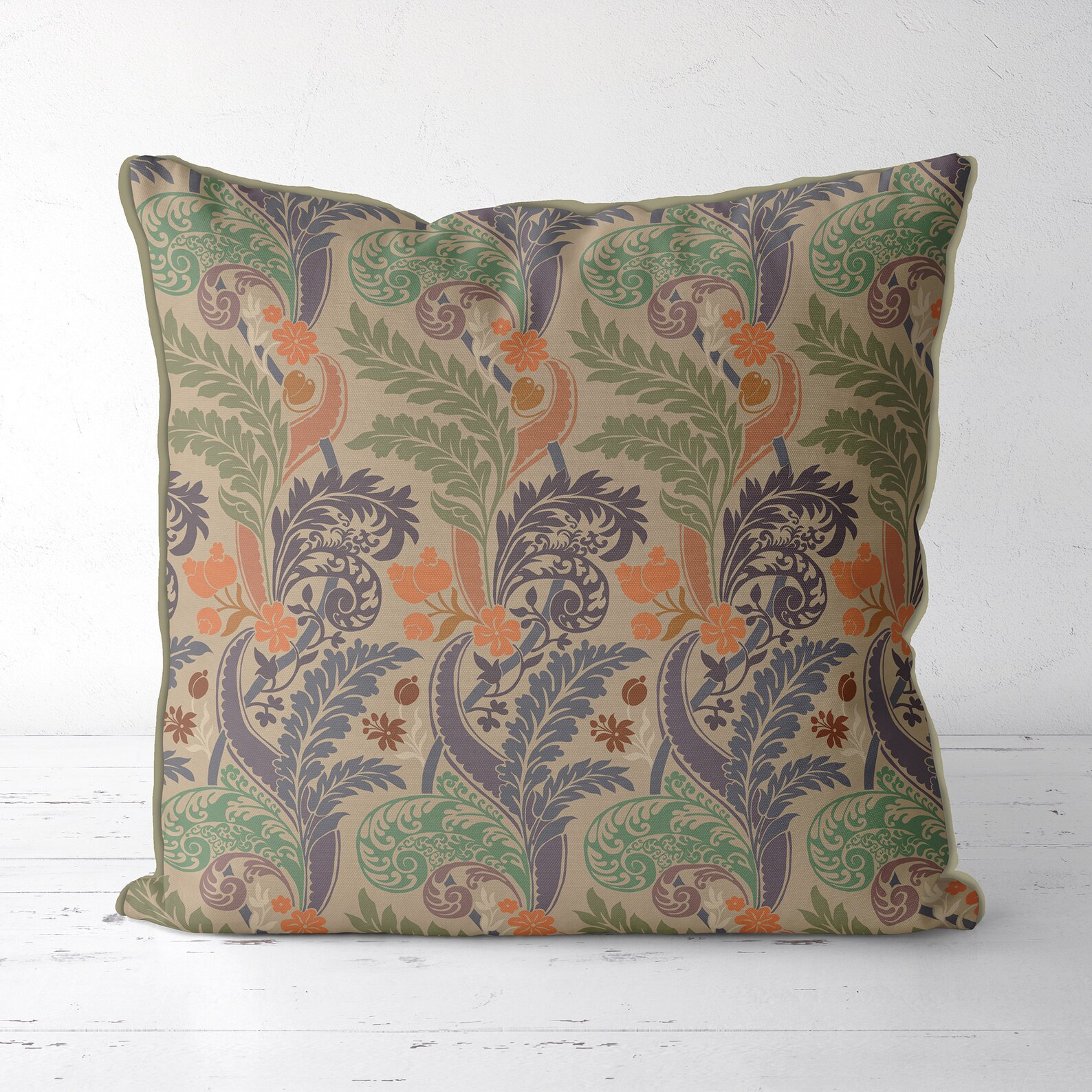 Modern English Country house pillow cover floral throw pillow Etsy