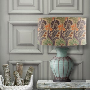 Fall Decor Floral Lamp Shade Country House Decor Woodland - Etsy