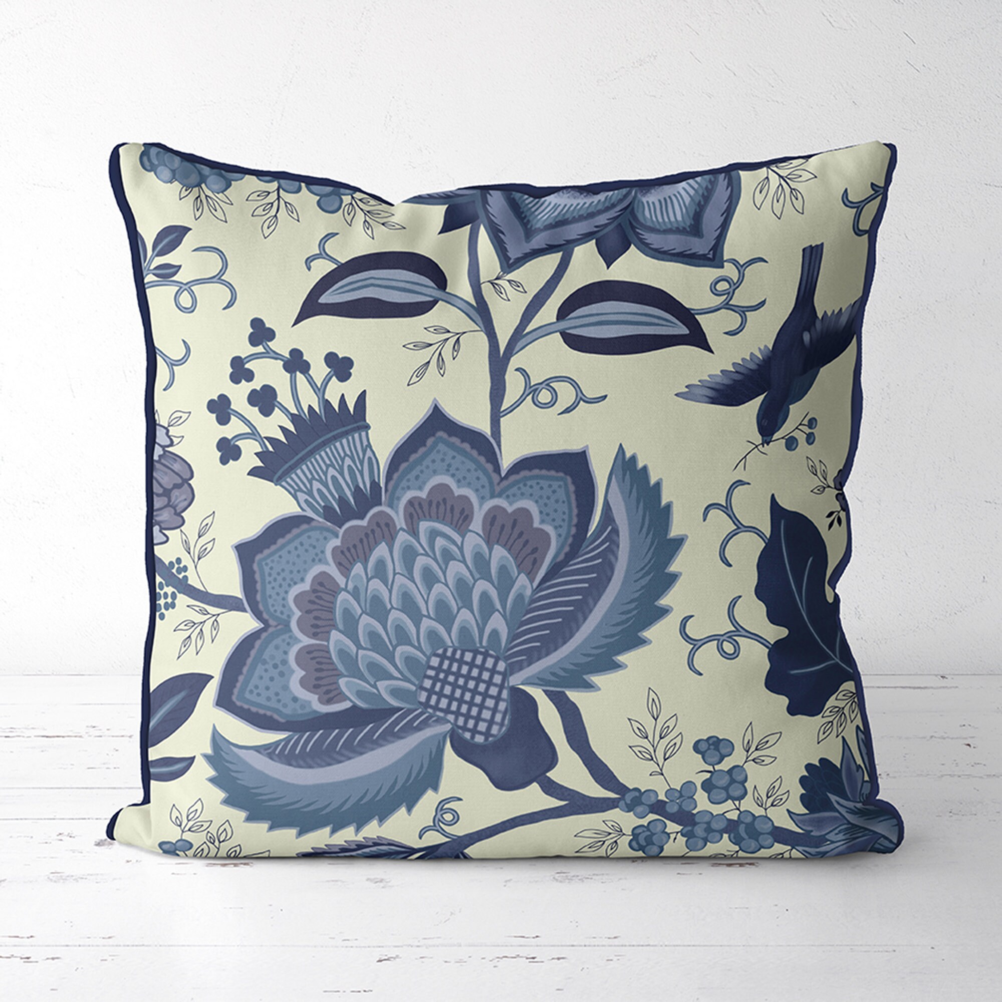 Hamptons style pillows blue and white pillow covers the Etsy