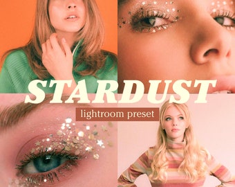 Stardust Lightroom Preset (Mobile + Desktop) | Aesthetic Preset | Cute Preset | Vintage Preset | Presets for Influencers | Dreamy Preset