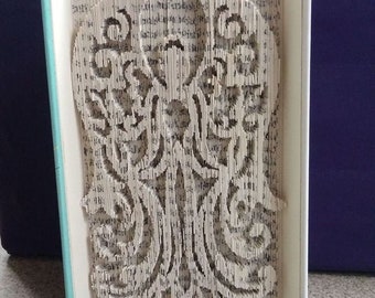 Angel cut & fold pattern