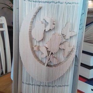 Butterflies cut and fold book folding pattern