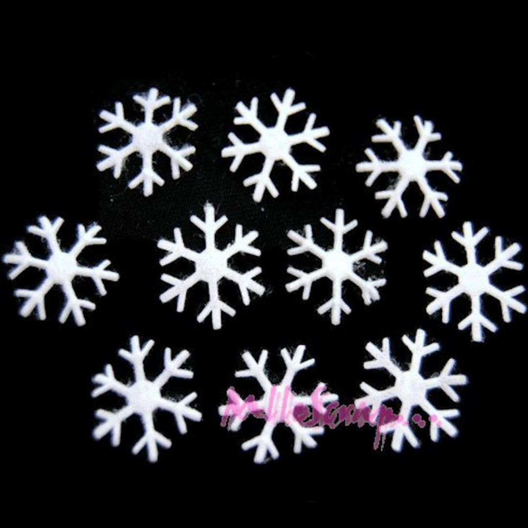 Appliques Christmas Clothes, Christmas Craft Supplies, Snowflakes Crafts