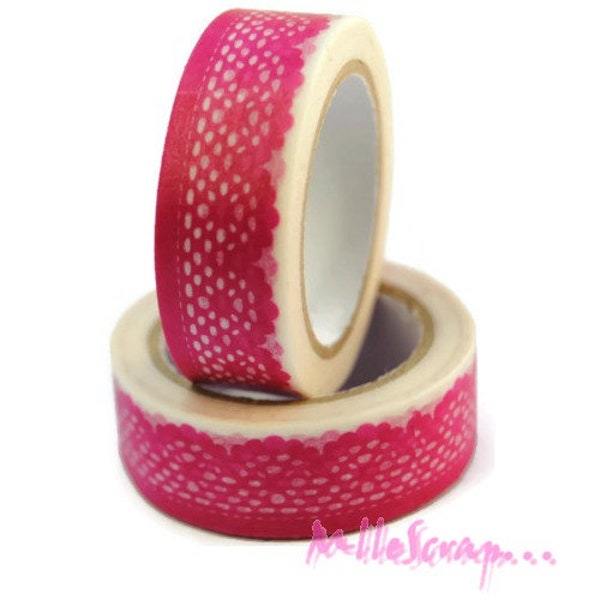 Masking tape, masking tape dentelle, masking tape scrapbooking, 10 mètres