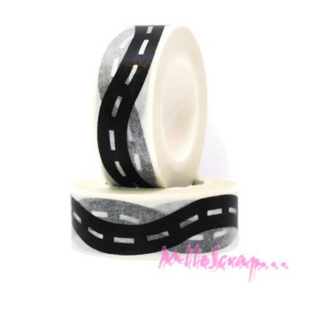 Masking Tape Masking Tape Road Masking Tape Scrapbooking 10 Etsy