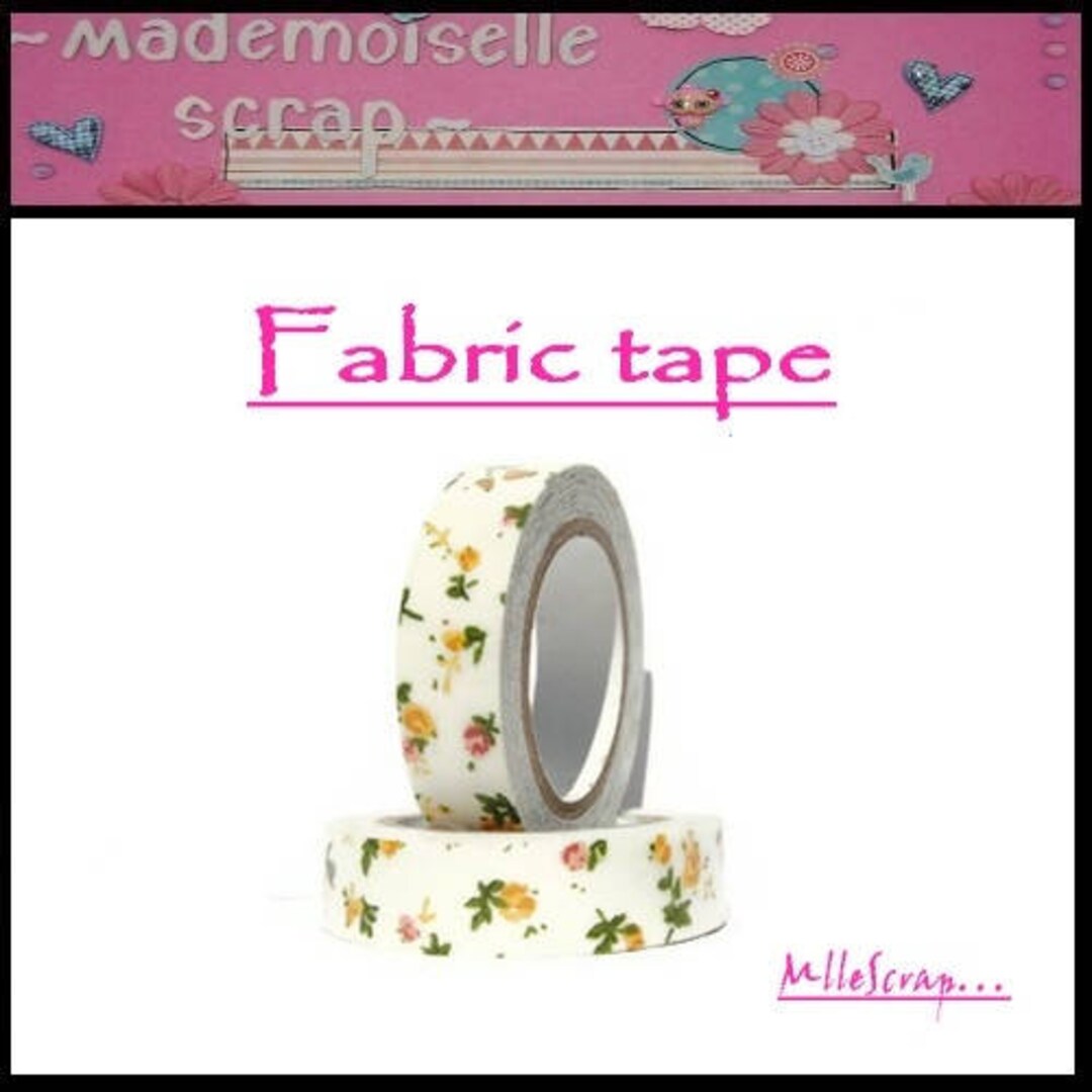 Nastro In Tessuto Premium 19mm X 9.14m - Adesivo Forte, Senza Residui, 10 Rotoli, Multiuso - Foto 7