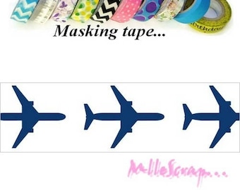 Masking-Tape-Flugzeuge, Masking Tape, dekorative Klebeband, masking tape scrapbooking, 8 Meter