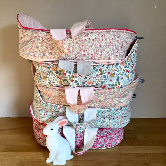 Muneca De Couffin Y Tela Para Bebe Liberty Etsy