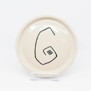 Set of ceramic Cubists plates image 7