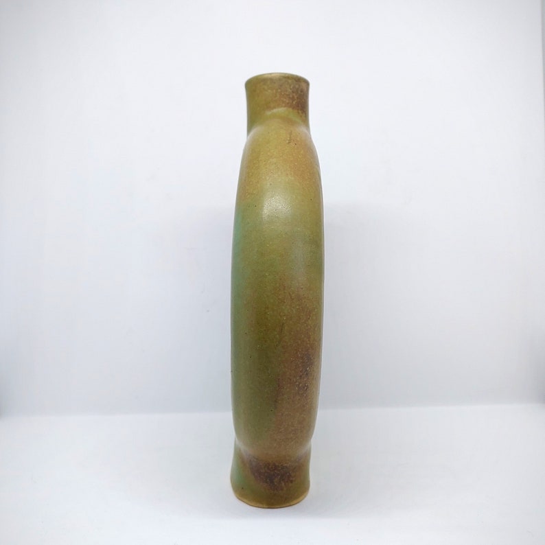 Handmade bronze ceramic bottle image 4