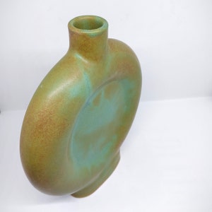Handmade bronze ceramic bottle image 3