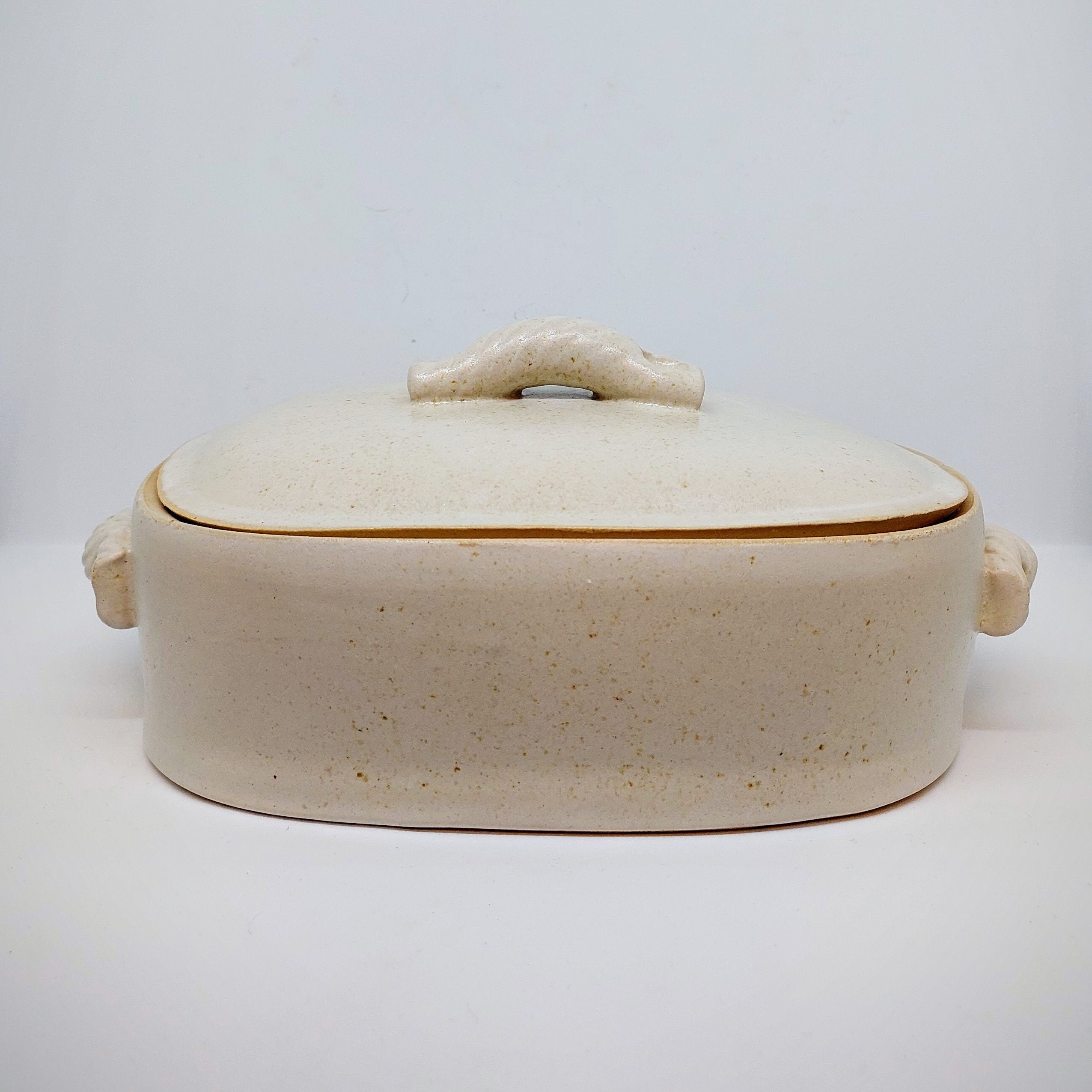 手作りの蓋付き陶器製キャセロール皿 - Etsy 日本