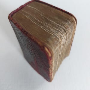 Antique Miniature Book Of Common Prayer & Hymns- Oxford University Press c1900