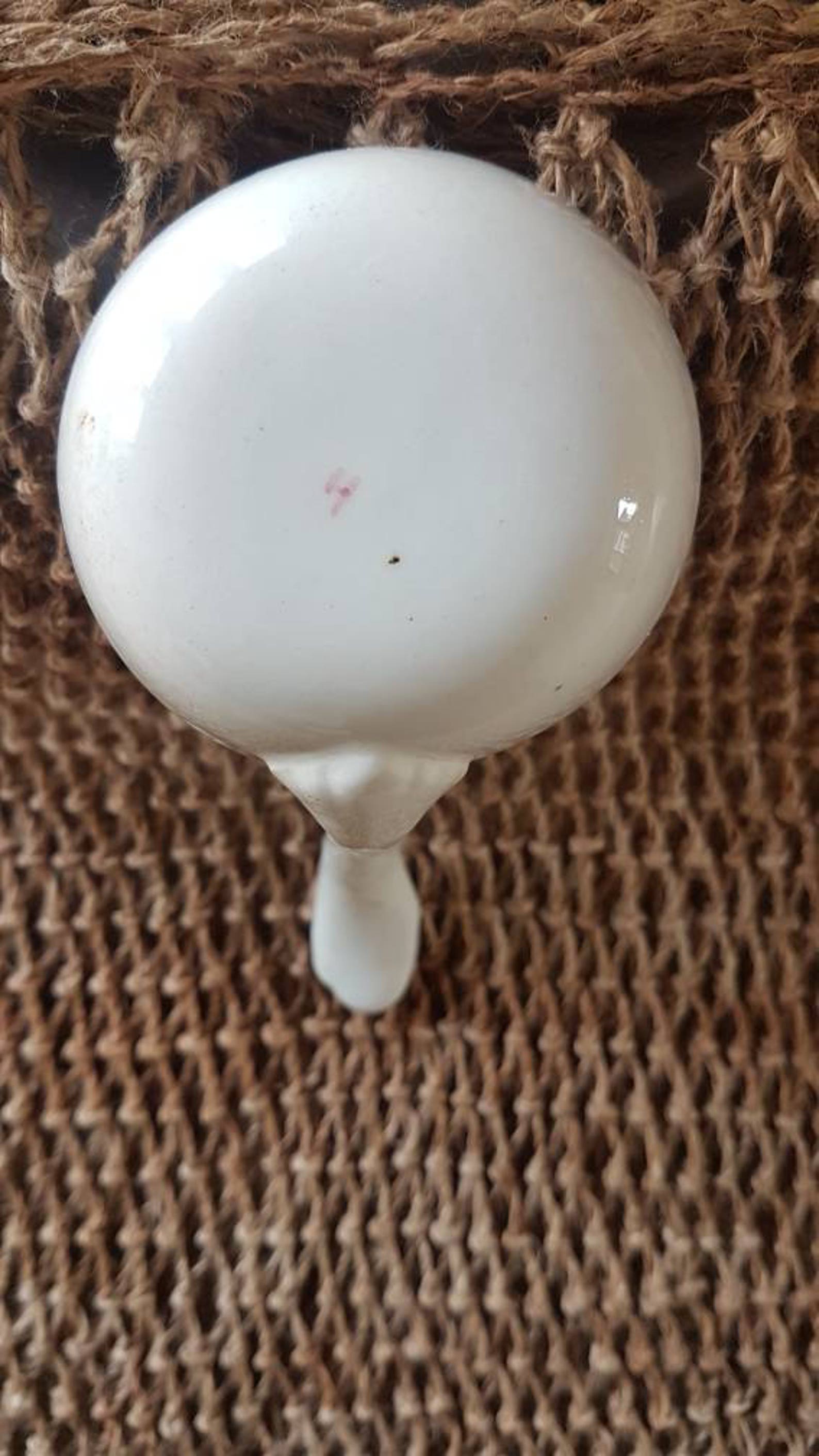 Antique Ceramic Porcelaine Small Ladle with Repair 6 Etsy