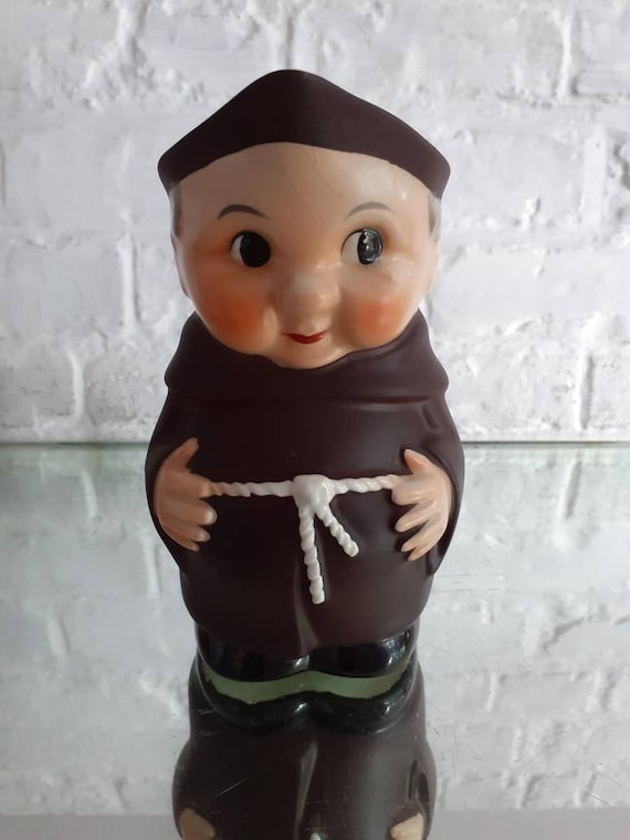Fabulous Vintage Large Friar Tuck West Germany Goebel Toby Jug 6" Tall