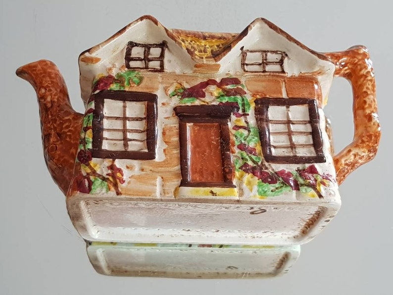 LARGE Ye Olde Cottage Teapot Darling & Collectable Etsy