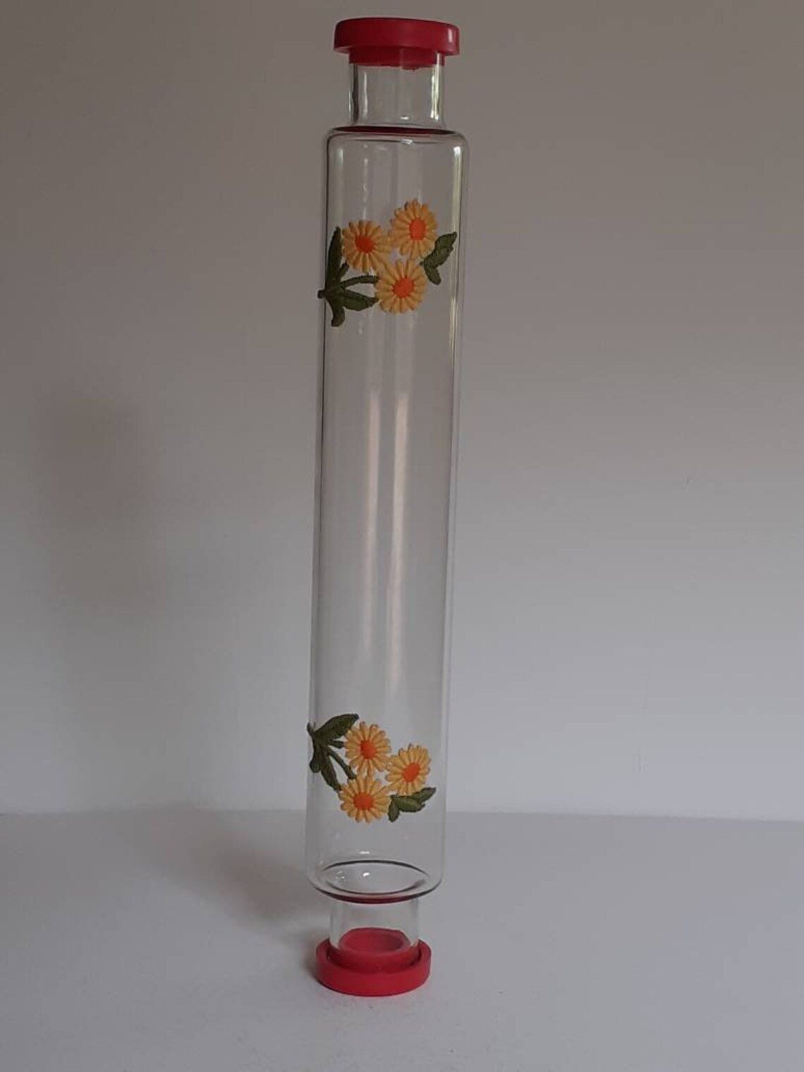 Vintage Pair of Glass Rolling Pins Pyrex and Other c.1950 Etsy