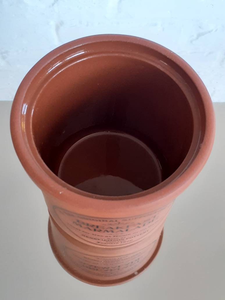 Henry Watson Pottery Terracotta Garlic Cellar & Breakfast Etsy UK