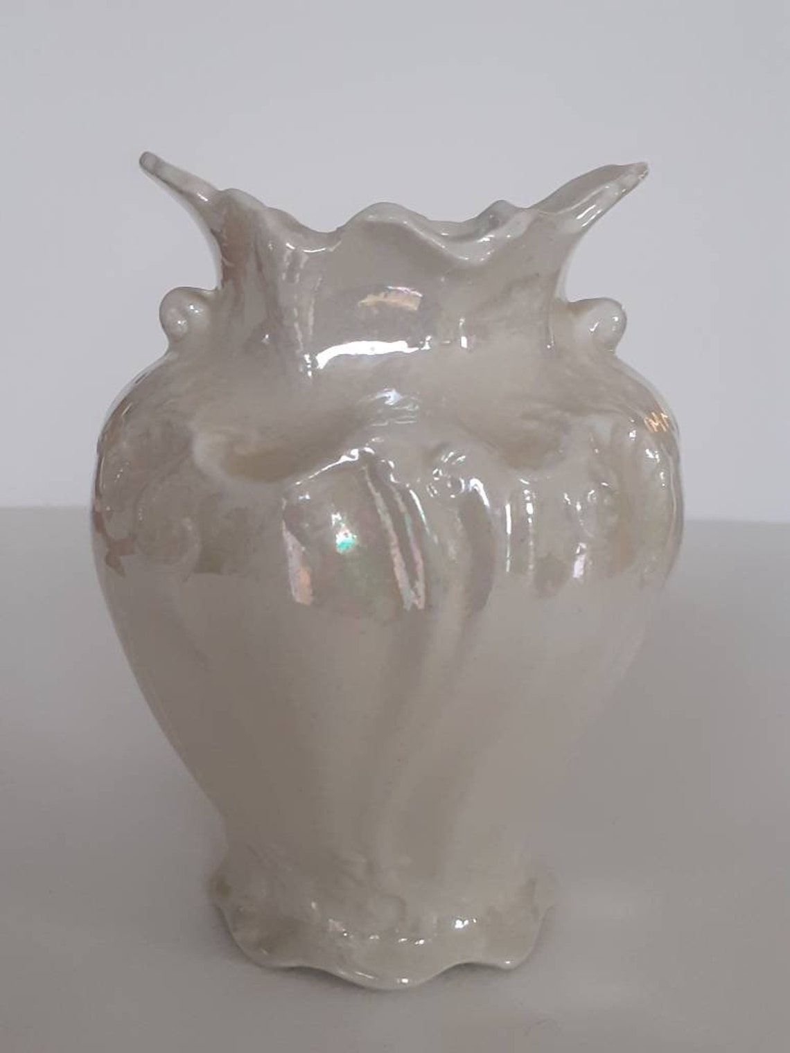 Antike schillernde Glanz Keramik 3 Teile Seifenschale & | Etsy