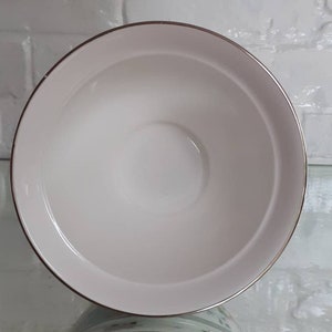 Polly Anna Fine Bone China 25th Silver Anniversary Bowl Beautiful image 8