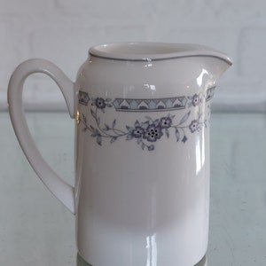 Genuine Wedgwood Metalized Bone China Creamer- Milk Jug!