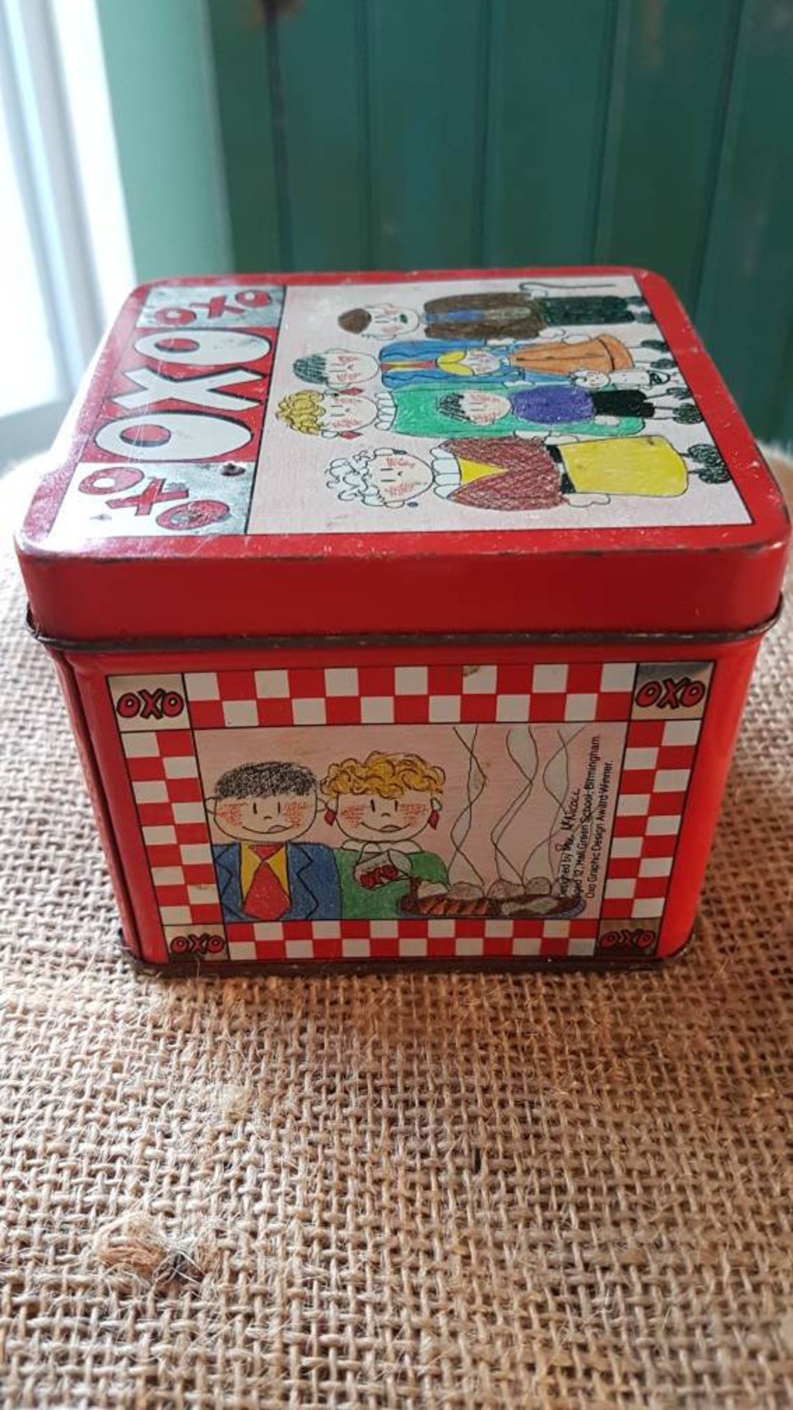 Vintage Collectable Tin/Can Made in England Etsy