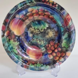 Fabulous Antique Burgess & Leigh Burleigh Ware Lustre Large Fruit Bowl c1900- 1919
